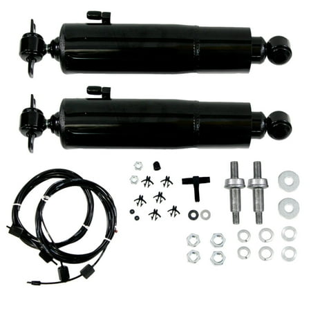Gabriel 49128 HiJackers Rear Adjustable Air Shock Absorbers Fits Oldsmobile, Cutlass Turnpike, Delmont, Delta, Dynamic Jetstar, Starfire; Pontiac Bonneville, Catalina, Grand Prix, Star Chief (1 Pair)