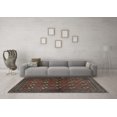 thumbnail image 3 of Ahgly Company Machine Washable Indoor Rectangle Persian Light Blue Traditional Area Rugs, 8' x 10', 3 of 4