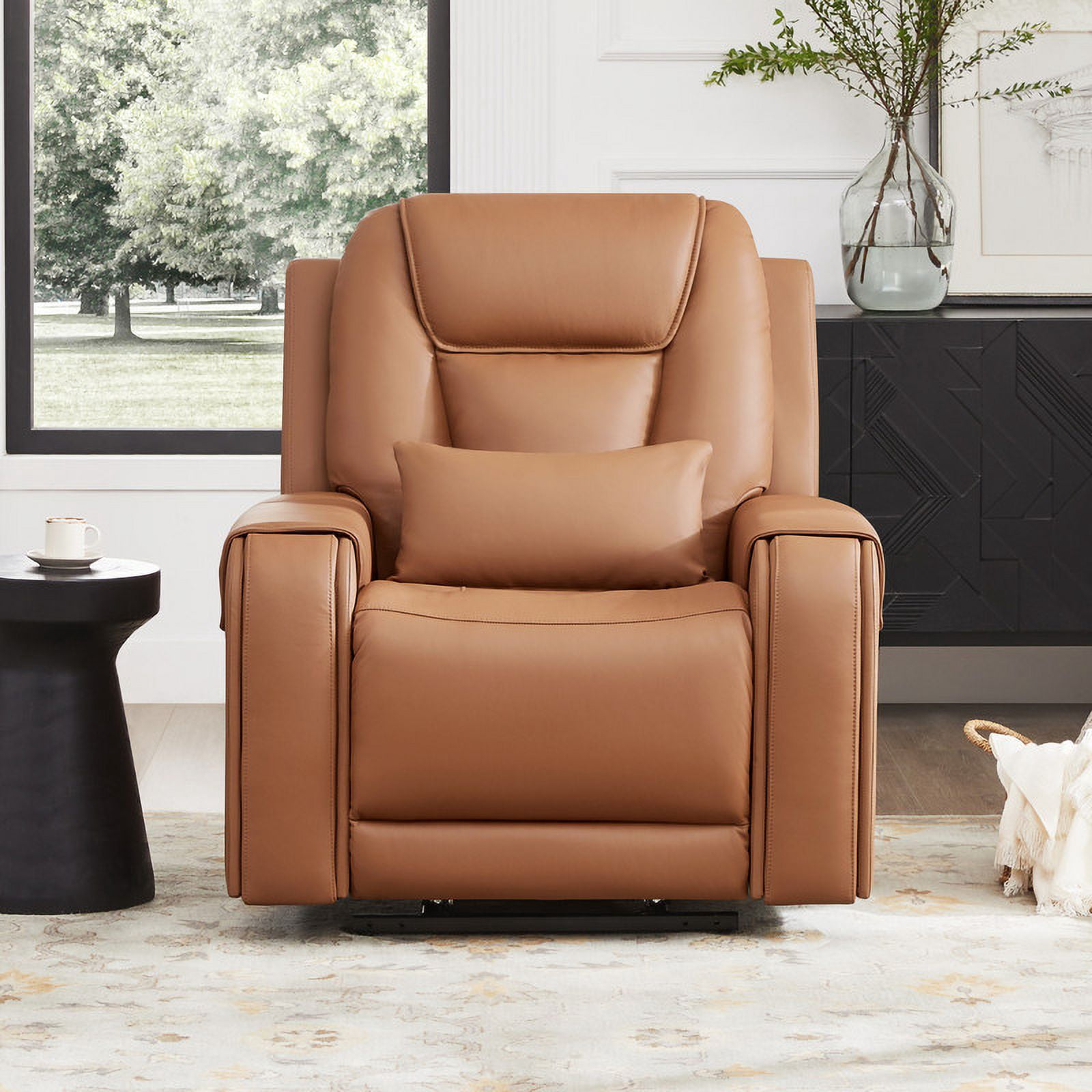 CHITA Lift Recliner with Heat and Massage for Elderly, Saddle