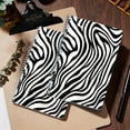 thumbnail image 5 of Spiral Notebook,College Ruled Journal,8.26" x 5.71" 50 Sheets/100 Pages,2 Pack - Black And White Zebra Skin Pattern, 5 of 7
