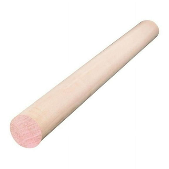 02501-R0036C1 1 x 36 in. Thunderbird Forest Poplar Dowels Hardwood  Natural - pack of 6