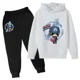 thumbnail image 4 of Nueva sudadera con capucha y pantalones de Marvel Hulk Capitán América para niños, traje de 2 piezas, ropa informal para niño y niña, sudadera, trajes deportivos para niño, 4 of 5