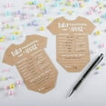thumbnail image 3 of Baby Prediction Advice Card - Onesie Shape (Set of 50), 3 of 3