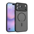 thumbnail image 1 of [PST] Étui pour iPhone 17 Pro Max, Étui Arrière Hybride en Silicone Mat avec Aimant (Compatible MagSafe), 1 of 5