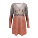 thumbnail image 4 of Sudadera informal de manga larga suelta con estampado navideño para mujer Pompotops  gfhjh14709, 4 of 5