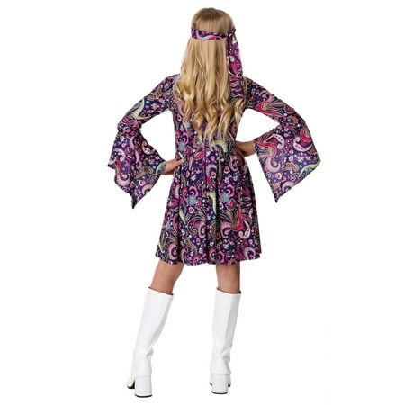 Girl's Woodstock Hippie Costume