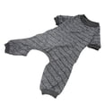 thumbnail image 2 of Pyjama à Rayures pour Chiens, Combinaison de Protection pour Chiots à Rayures pour Chiens d'Intérieur XS,S,M,L,XL, 2 of 8