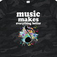 thumbnail image 4 of Inktastic Music Makes Everything Better Girls Toddler T-Shirt, 4 of 5