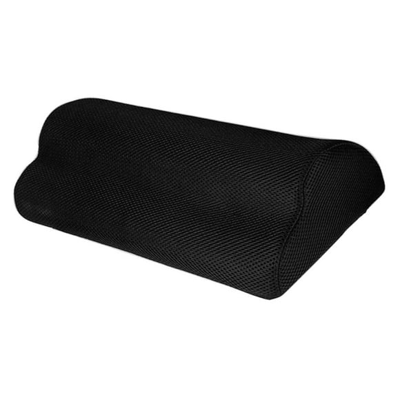 Foot Rest Cushion for Under Desk Ergonomic Pillow Travel Plane Black