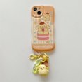 thumbnail image 1 of Funda de teléfono para Iphone 11 12 13 14 Pro Max Lovely 3d Cartoon Hello Kitty Kuromi Melody Design Tpu cubierta de teléfono móvil con colgante, 1 of 4