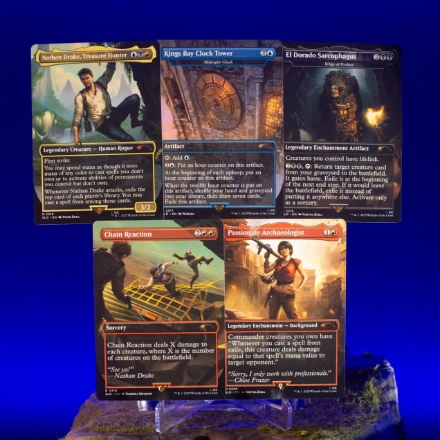Magic the Gathering Secret Lair x Uncharted (Foil) - Walmart.com