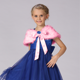 thumbnail image 4 of Capa envolvente para niñas de flores, estola para dama de honor, vestido de fiesta de Navidad, regalo de disfraz, 4 of 5