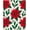 Red, Pattern 3, variant on ODIKA 4'x6' Machine Washable Non-Slip Area Rug, Festive Bow with Interlocking Holly Leaf and Berry Accents High Traffic Rug, Red, 638638