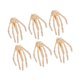 thumbnail image 5 of Horquilla De Calavera Para Mujer Y Niña, Pinza Para El Pelo De Mano De Esqueleto Con Estilo, 6 Uds., Diamantes De Imitación Brillantes Decorativos Para Fiesta De Cosplay Para ANGGREK No, 5 of 7
