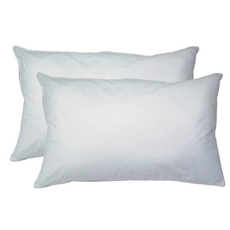 2-Pack Hypoallergenic Down-Alternative, Bed Pillow (Queen