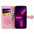 thumbnail image 3 of Funda Cartera FOXDOCK para iPhone 13 , Flip PU con Relieve de Gatos y Perros, Tarjetero y Soporte, 3 of 6