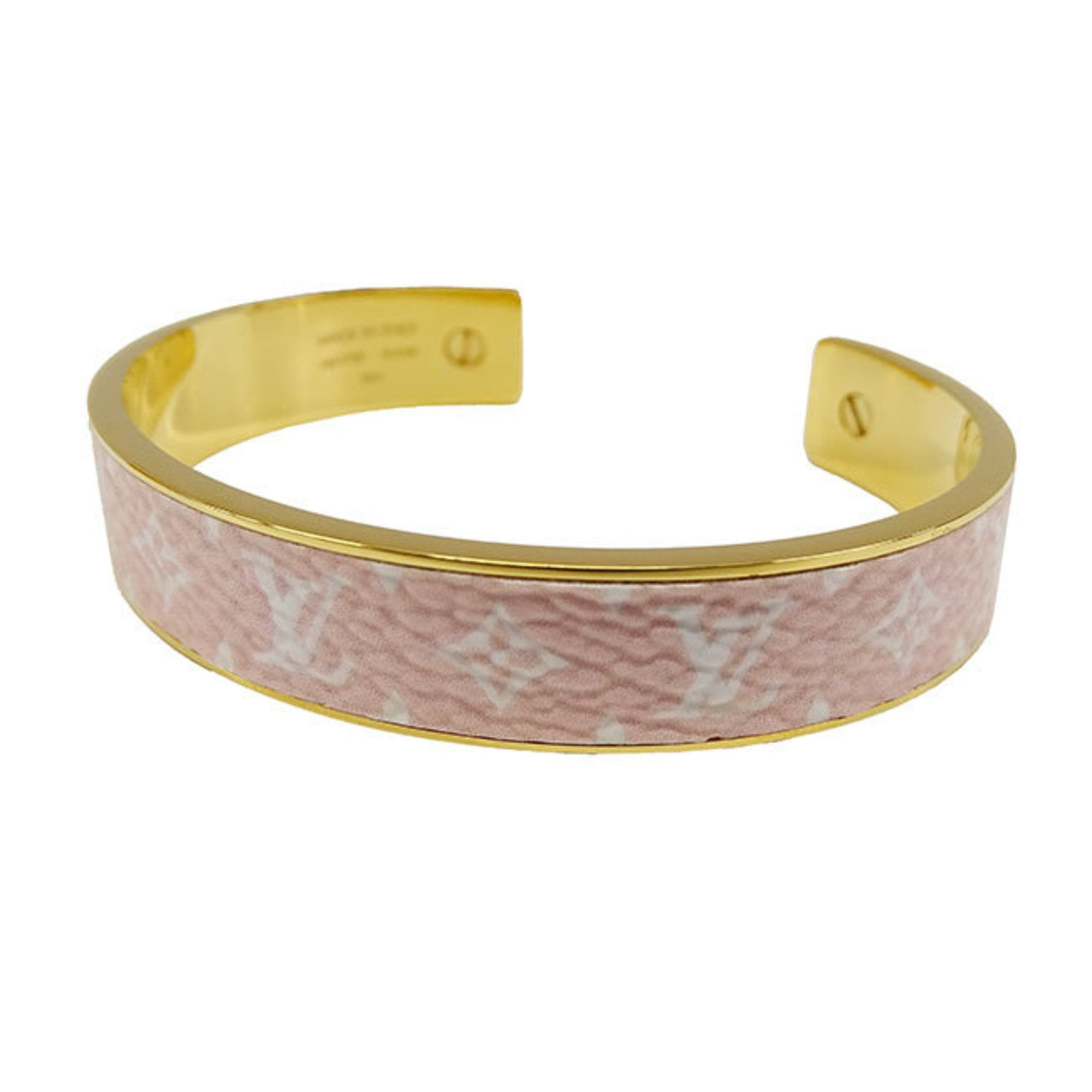 Pre-Owned Louis Vuitton LOUIS VUITTON Bangle for Women Monogram Jonk Wild LV Pink... (Good)