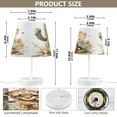 thumbnail image 3 of Little Leopard with Cactus Desk Lamp LED Table Nightstand Lamps with 3 Color Temperatures for Home Bedroom Living Room Decor 8x12, 3 of 8