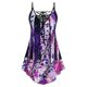 thumbnail image 1 of Talla grande encaje encima de las notas musicales salpicar la camiseta sin mangas Rosegal Camisetas sin mangas de talla grande, 1 of 5