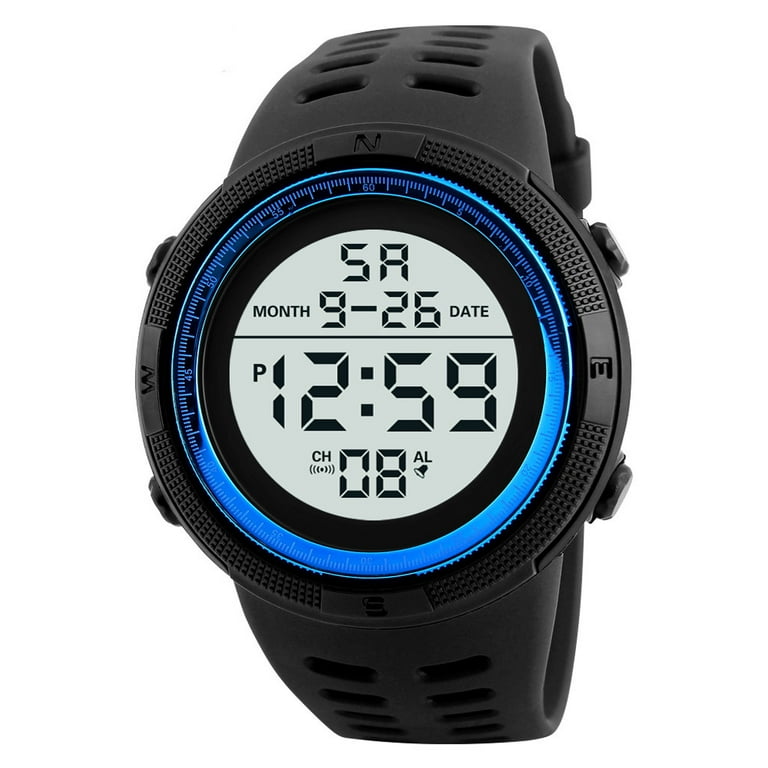 Rectangular clearance digital watch