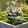 thumbnail image 5 of PEIBang 2D Flat Acrylic Garden Stakes Outdoor Decorations,Birds and Flowers Yard Sign Ground Insertion for Lawn Garden Pathway Decorations, 5 of 8