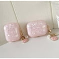 thumbnail image 4 of CASELIX AirPods Pro Case with Pearl Keychain Shell Pattern Cute Girls Woman Case for Airpods Pro Cases-Pink Pearl, 4 of 7