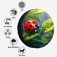 thumbnail image 4 of on Saisies Field Pattern Polyester Universal Spare Wheel Tire Cover Wheel Covers for Trailer RV SUV Truck Camper, 4 of 5