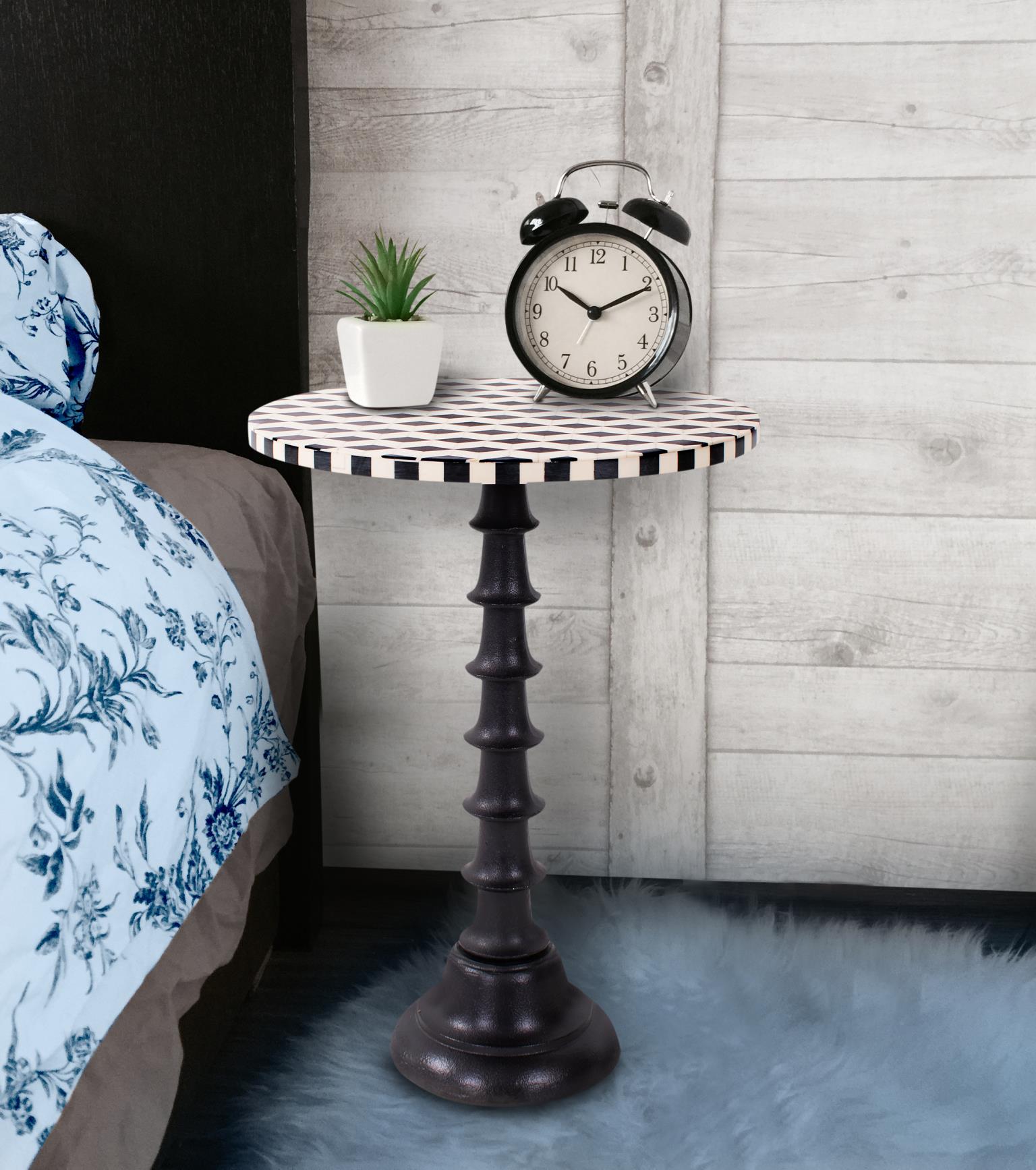 Columbina Inlaid Drink Table