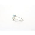 thumbnail image 4 of Heaven Crafts 925 Sterling Silver Marquise Blue Turquoise Ring Cocktail Ring Perfect Gift For Her Handmade Stackable Ring, 4 of 5