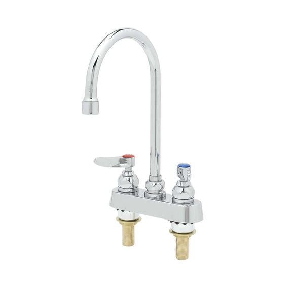 T And S Brass B-1141-Xs 2.2 GPM 4"W Deck Mounted Utility Faucet - Chrome