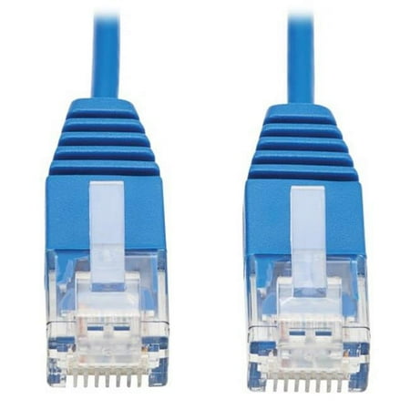 UPC: 0037332256959 | Tripp Lite N200-UR10-BL 10 ft. Cat6 Gigabit Molded Ultra-Slim UTP Ethernet Cable Blue