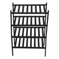 thumbnail image 1 of Zapatero, zapatero de bambú, estante de bambú apilable para zapatos, estante de almacenamiento de zapatos de bambú, los mejores materiales, 1 of 8