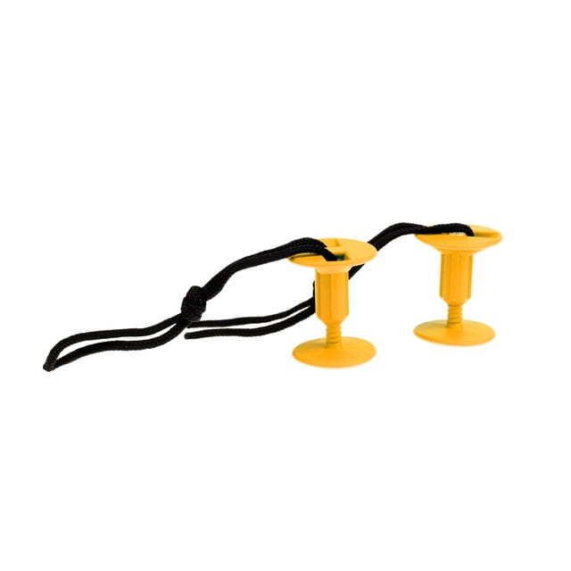 2 Piezas Tapones Para Correa De Tabla De Surf Sunnimix Con Cordones Amarillos