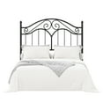 thumbnail image 3 of Yoneston Vintage Metal Queen Headboard with 3-Level Height Adjustment Design, Black, 3 of 8