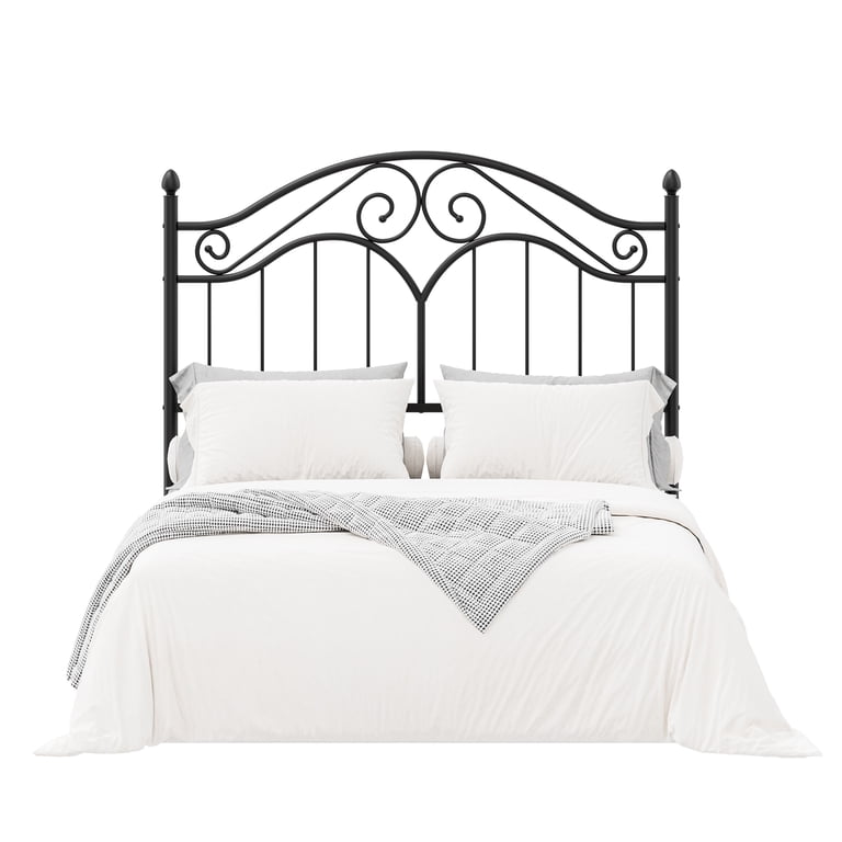 Yoneston Vintage Metal Queen Headboard, Adjustable Height photo 3