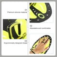 thumbnail image 3 of ELAYARD 1Pair Professional Hand Paddles for Swimming Training Made from Flexible Silicone Material, 3 of 7