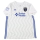 thumbnail image 2 of Adidas Womens San Jose Quakes Jersey, whtclgrymasblu, L, 2 of 3