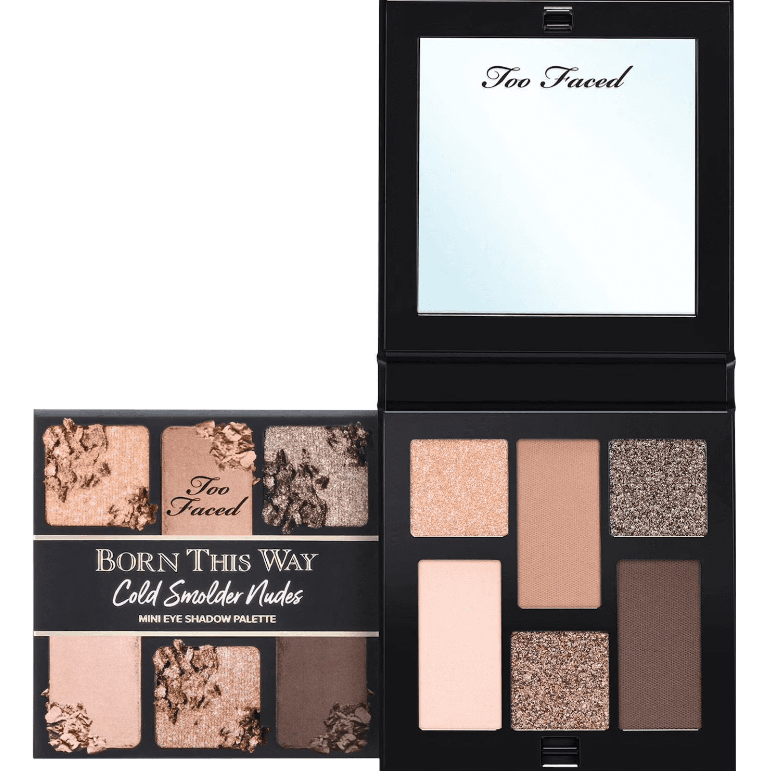 Too Faced Born This Way Mini Eyeshadow Palette, Cold Smolder Nudes
