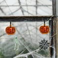 thumbnail image 4 of Northlight Jack O' Lantern LED Mini Halloween Lights - Orange - 6' Black Wire - 10ct, 4 of 5