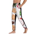 thumbnail image 3 of Kdxio Christmas Gingerbread Cookies Pattern Joggers,Sweatpants for Men with Pockets-Large, 3 of 5