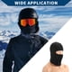 thumbnail image 2 of Máscara facial balaclava corta Unique Bargains para esquí, capucha solar, máscaras para motocicleta y ciclismo, transpirable, 1 pieza, negra, 2 of 6