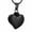 Black, variant on Little Love Heart Memorial Cremation Jewelry for Ashes Urn Necklace Lockets for Human Ashes Holder