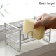 thumbnail image 5 of Soporte de esponja Fregadero de cocina Rejilla de drenaje Cepillo Utensilios Organizador Plancha Plato Secado Escurridor Estante Inevent HA003918-00, 5 of 7