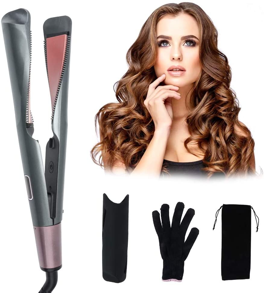 can a curling iron straighten hair
