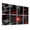 Color 4, variant on Futuristic 8 Pack Art Acoustic Panels Sound Absorbing Futuristic Black Cubes Red Glowing Edges Abstract 3D Decorative Soundproof Wall Panels Self Adhesive for Nursery Game Room Boys Bedroom 48"x32"