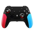 thumbnail image 1 of Wireless Pro Controller for Switch/Switch Lite Remote Pro Controller Gamepad Joystick with Dual Vibration, Gyro Axis, Adjustable Turbo and Motion Support Wake Up（Red-Blue）, 1 of 9