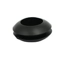 thumbnail image 3 of Rubber Ring Sealing Grommet Electrical Wire Gasket Black 10mm Inner Dia 50pcs, 3 of 3