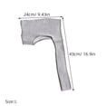 thumbnail image 5 of Adjustable Shoulder Brace with Arm Sling and Shoulder Sleeve Wrap for Sports Protection and Relief, Size L, Lightweight Compression Support for Basketball and Fitness, Unisex, 5 of 6