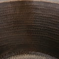 thumbnail image 3 of Premier Copper Products BR17DB Large Round Hammered Copper Prep Sink, 3 of 3
