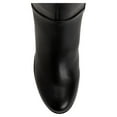 thumbnail image 3 of GIANI BERNINI Womens Black Slip Resistant Comfort Adonnys Round Toe Block Heel Zip-Up Leather Dress Boots 8 WC, 3 of 4